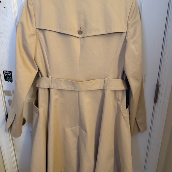 Ted Baker Flared Trench Coat - Beige/Sand Color - Picture 3 of 6